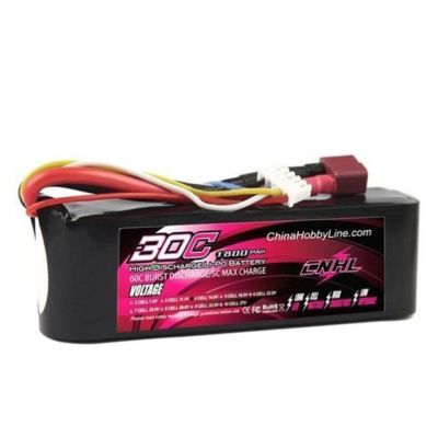 CNHL 1800mAh 14.8V 4S 30C Lipo Battery