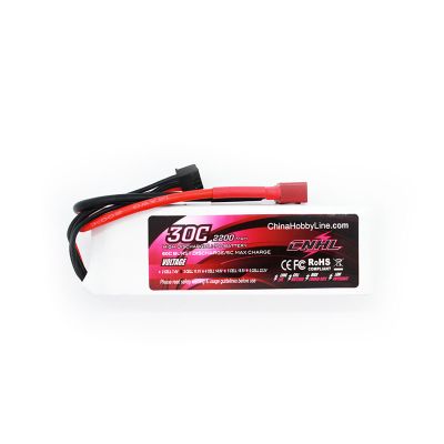 CNHL 2200mAh 11.1V 3S 30C Lipo Battery with T(Dean) Plug 