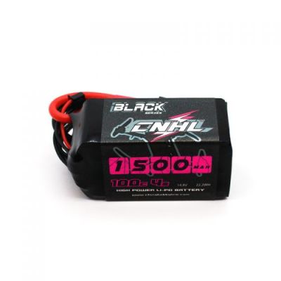 CNHL Black Series 1500mAh 14.8V 4S 100C Lipo Battery with xt60 plug 