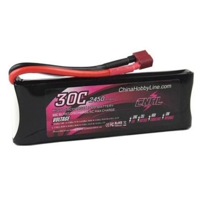 CNHL 2450mAh 7.4V 2S 30C Lipo Battery