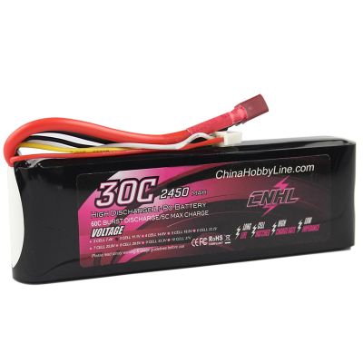CNHL 2450mAh 11.1V 3S 30C Lipo Battery