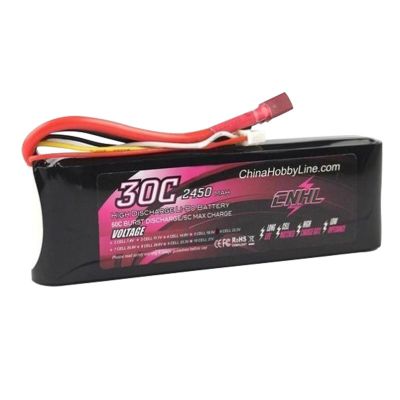 CNHL 2450mAh 22.2V 6S 30C Lipo Battery  t plug