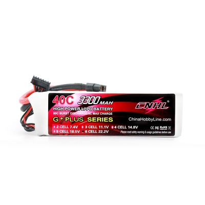 CNHL 3300mAh 22.2V 6S 40C Lipo Battery with XT60 Plug