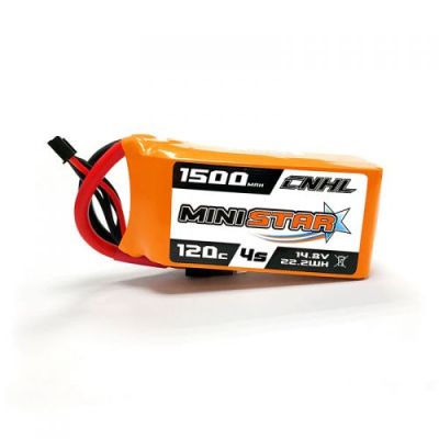 CNHL MiniStar 1500mAh 4S 14.8V 120C Lipo Battery