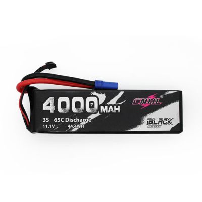 CNHL Black Series 4000mAh 11.1V 3S 65C Lipo Battery with EC5 Plug