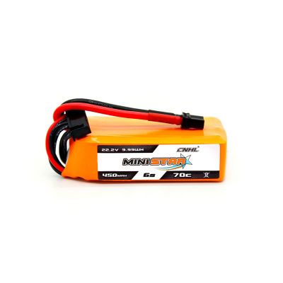 CNHL MiniStar 450mAh 22.2V 6S 70C Lipo Battery with XT30U