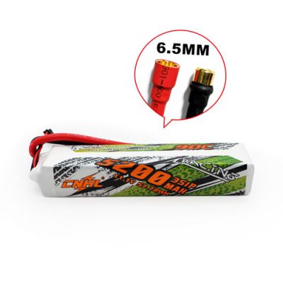CNHL 5200MAH 11.1V 3S 90C LIPO BATTERY With 6.5mm Bullet Plug