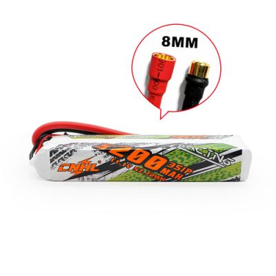 CNHL 5200MAH 11.1V 3S 90C LIPO BATTERY With 8mm Bullet Plug
