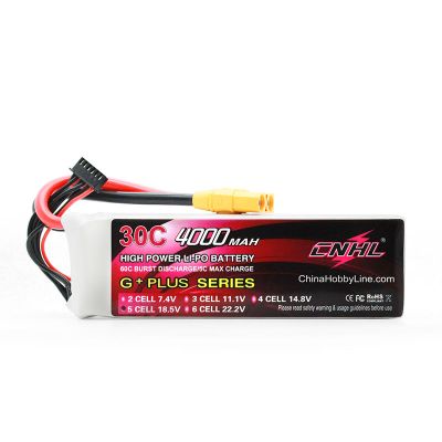 CNHL 4000mAh 18.5V 5S 30C Lipo Battery xt90