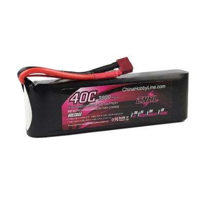 CNHL 3000mAh 14.8V 4S 40C Lipo Battery with T/Dean Plug