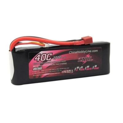CNHL 2700mAh 11.1V 3S 40C Lipo Battery with T/Dean Plug 