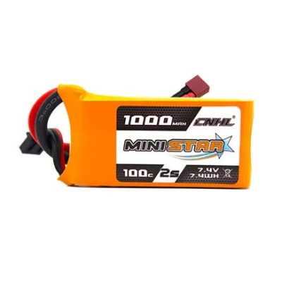 CNHL MiniStar 1000mAh 7.4V 2S 100C Lipo Battery with Dean Plug