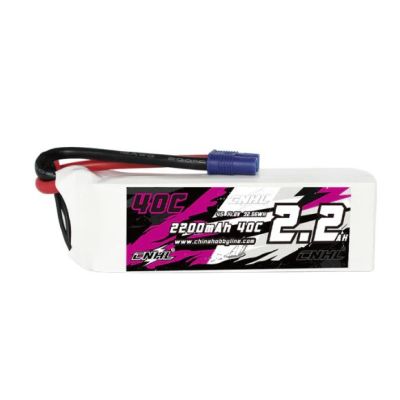 CNHL 2200mAh 14.8V 4S 40C Lipo Battery with EC3 Plug