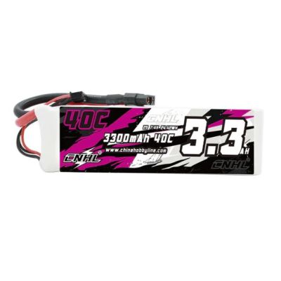 CNHL 3300mAh 7.4V 2S 40C Lipo Battery with XT60 Plug