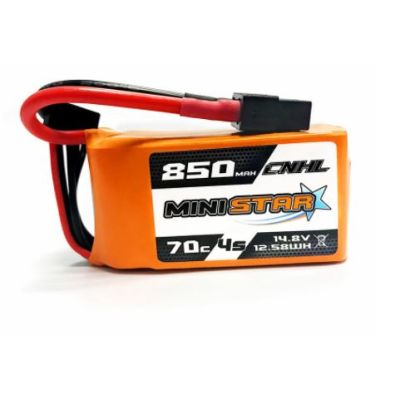 CNHL ministar 850mah 14.8v 4s 70c lipo battery with xt60 plug
